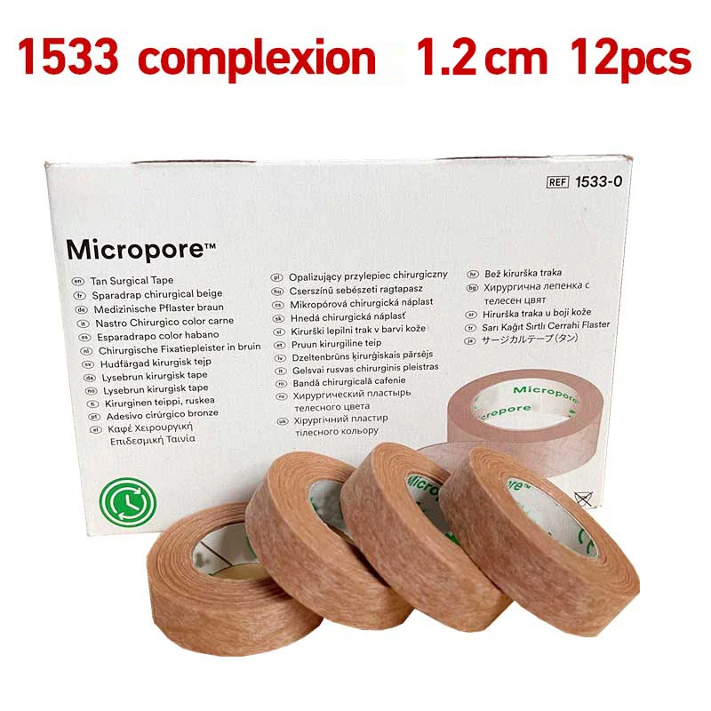 Micropore Tape lashes eyelid tape lash eyelash tape Extensions Tools Gentel On Skin apprication anti-allergy tape 1533/8030