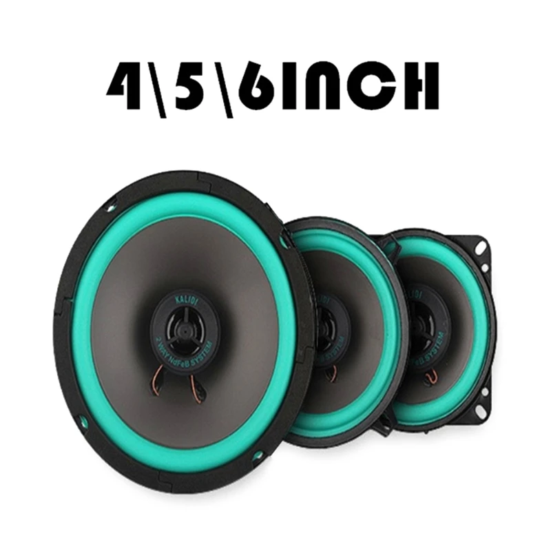 100W Universal Car HiFi Coaxial Speaker 2 Way Music Horn Frequency Speaker