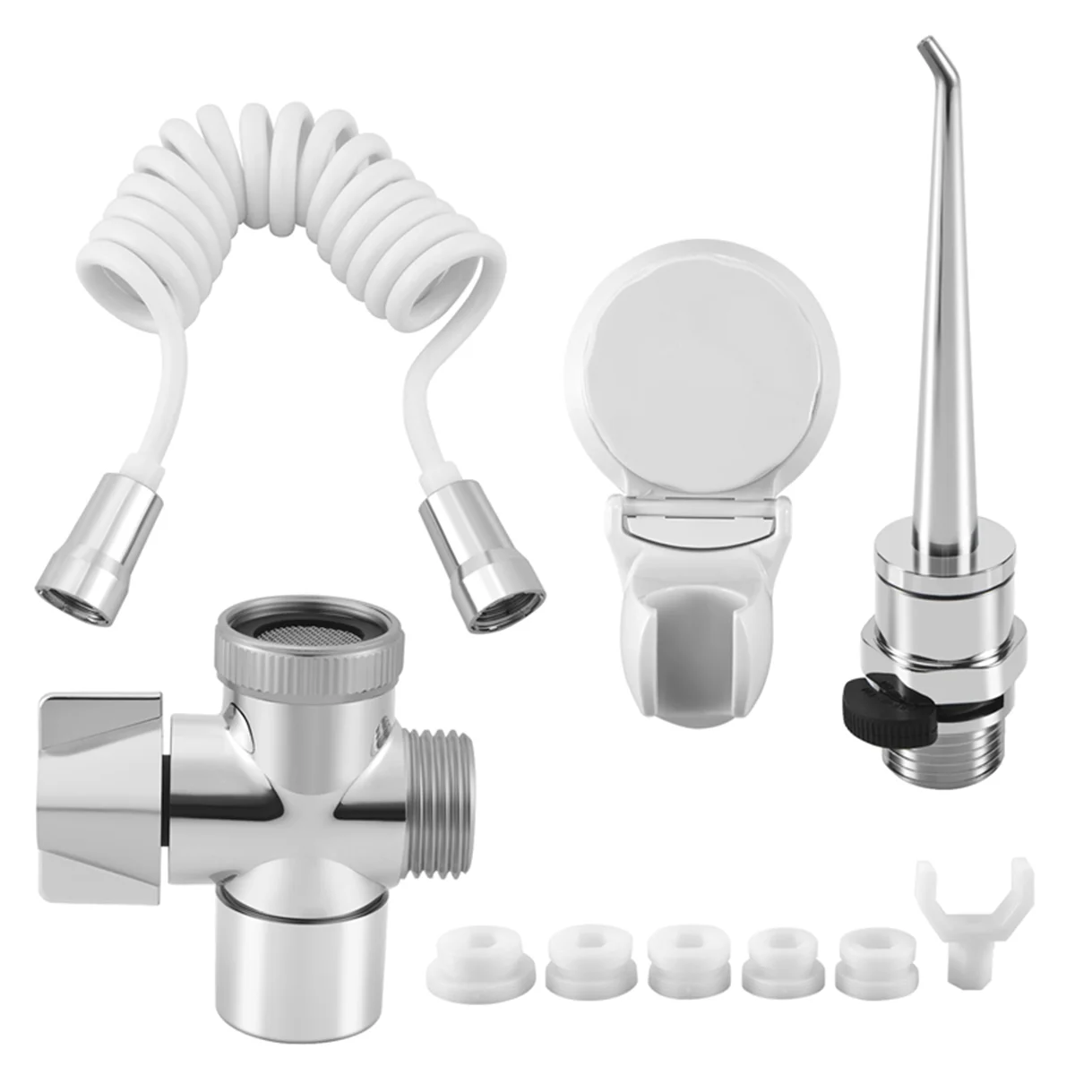 12 pezzi Dental Spa Water Jet Flosser Irrigatore orale Denti Spazzolino Pick Cleaner