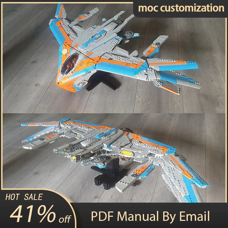 

NEW 3343PCS MOC The Milano Guardians of The Galaxy DIY Creative Children Brick Toy Birthday Building holiday Gift Blocks