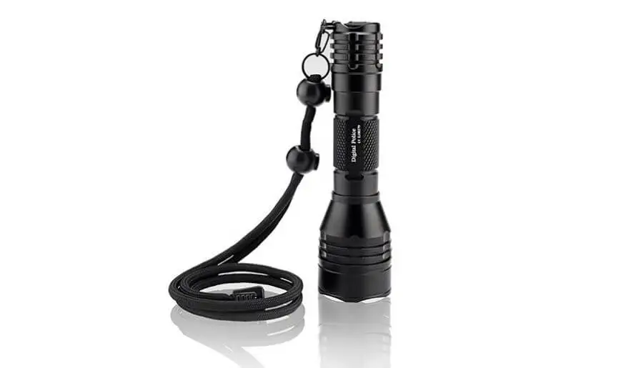 Wolf-Eyes Digital Police Ultra Tactical Flashlight