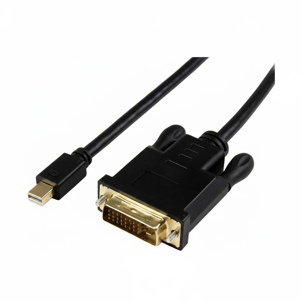

StarTechcom 6-футовый мини-адаптер DisplayPort в DVI Active Кабель-переходник — mDP в DVI 1920x1200 — черный — — в употреблении — как новый