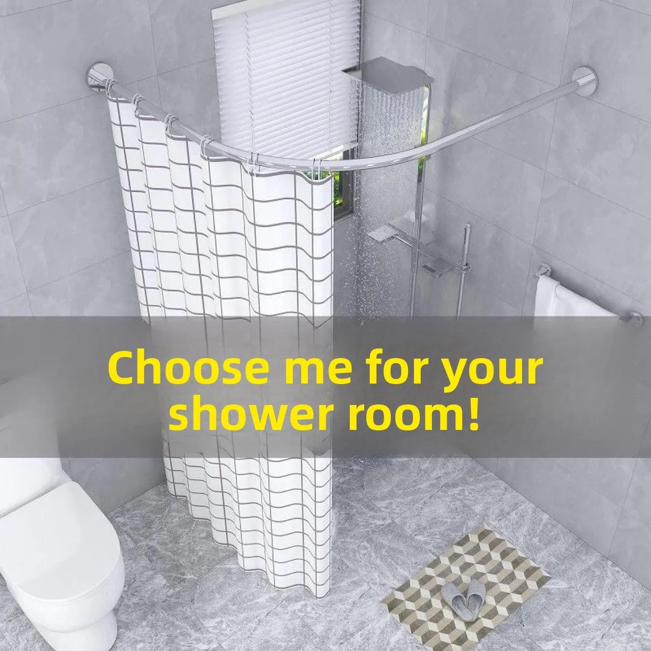 

Утолщенный душевой занавес-перегородка из PEVA-материала, изогнутой формы, водонепроницаемый, устойчивый к плесени, для угла туалета