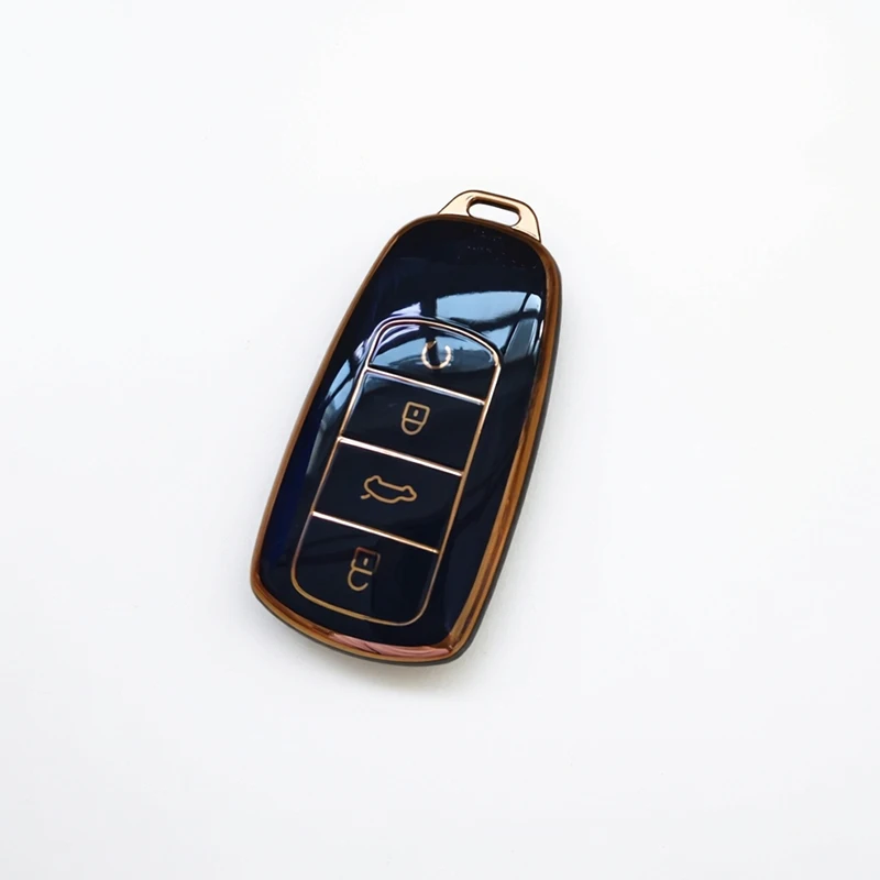 TPU Autoschlüsselhülle für Chery Jaecoo J8 J7 8 7 Omoda 9 5 C5 Tiggo 8 Pro Tiggo 7 Pro Max Schlüsselanhänger Vollschutz Halter Zubehör – Detail 6