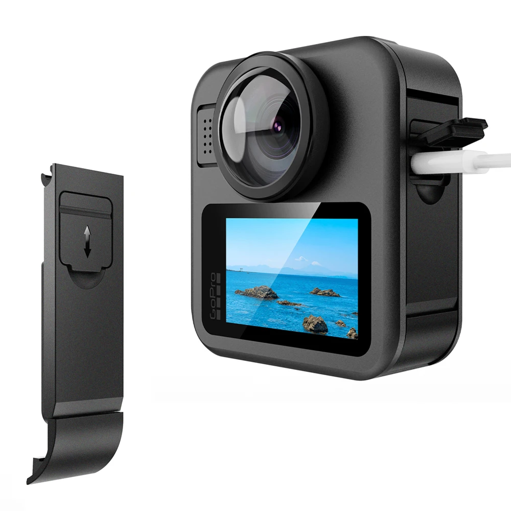 ل GoPro MAX 2 غطاء من السيليكون غطاء العدسة غطاء سيليكون الزجاج المقسى حامي الشاشة واقية لملحقات GoPro Max2 #5