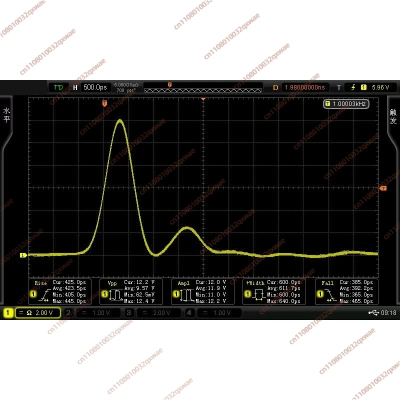 350ps Rise Time Pulse Generator | Bluetooth RS485 | Internal/External Trigger | Adjustable Amplitude/Frequency