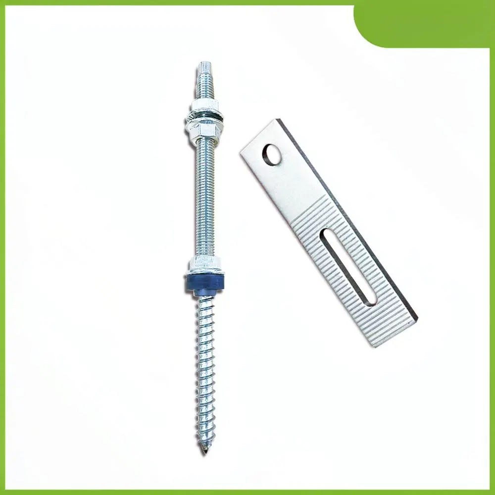 For For SUNTECH Aluminum Alloy L Foot Bracket Solar Panel Roof Rail Mounting Hardware Fixation System Accessory