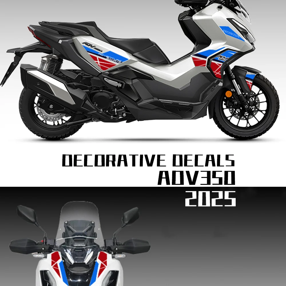 

For HONDA ADV 350 Motorcycle Accessories 2025 ADV350 Decorative Decal Body Decals Stickers Graphic ADV350 Decoration Sticker