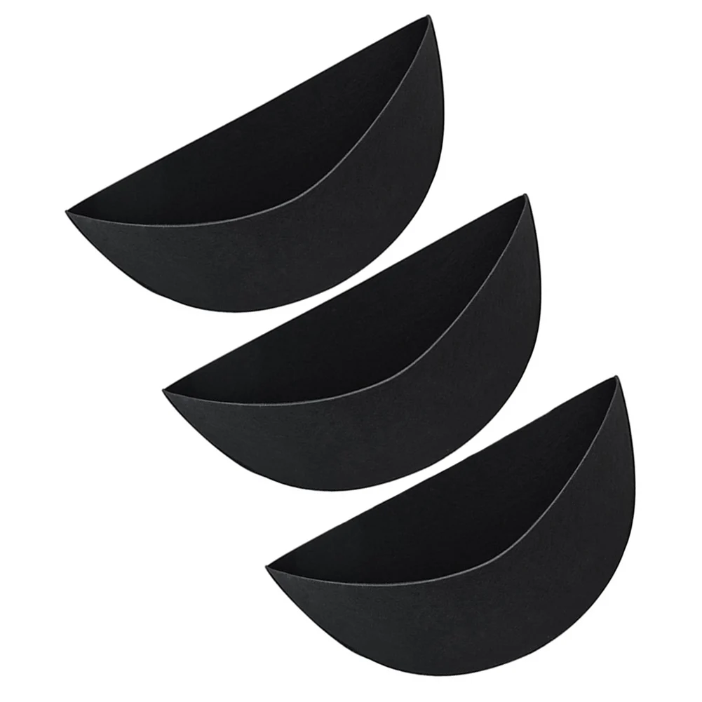 

Flower Basket Liners Black Felt Plant Flower Basket Liners Sturdy Tear-resistant Water Locking And Bird Proof And Decorative