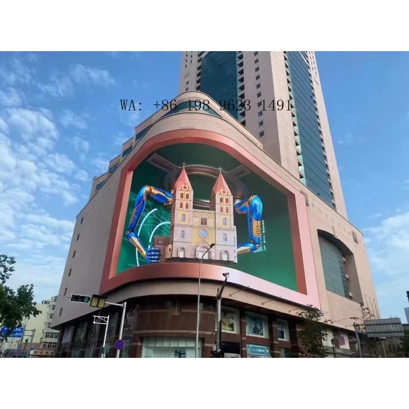 P3 Outdoor LED Video Wall Panel High Brightness Full Color Fixed Screen for Outdoor Event Commercial Digital Signage Display