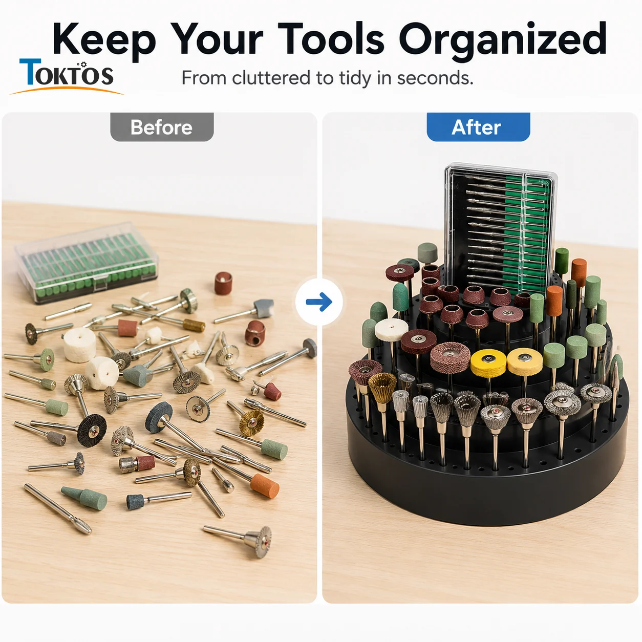 TOKTOS 35/116 Hole Rotary Tool - Unique Tech Accessories review and price