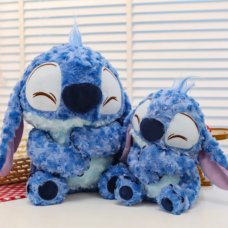 

32/45cm Disney Stitch Plush Toys Anime Plushie Stich Dolls Kawaii Long Fuzz Scrump Pillow Stuffed Kids Birthday Gift
