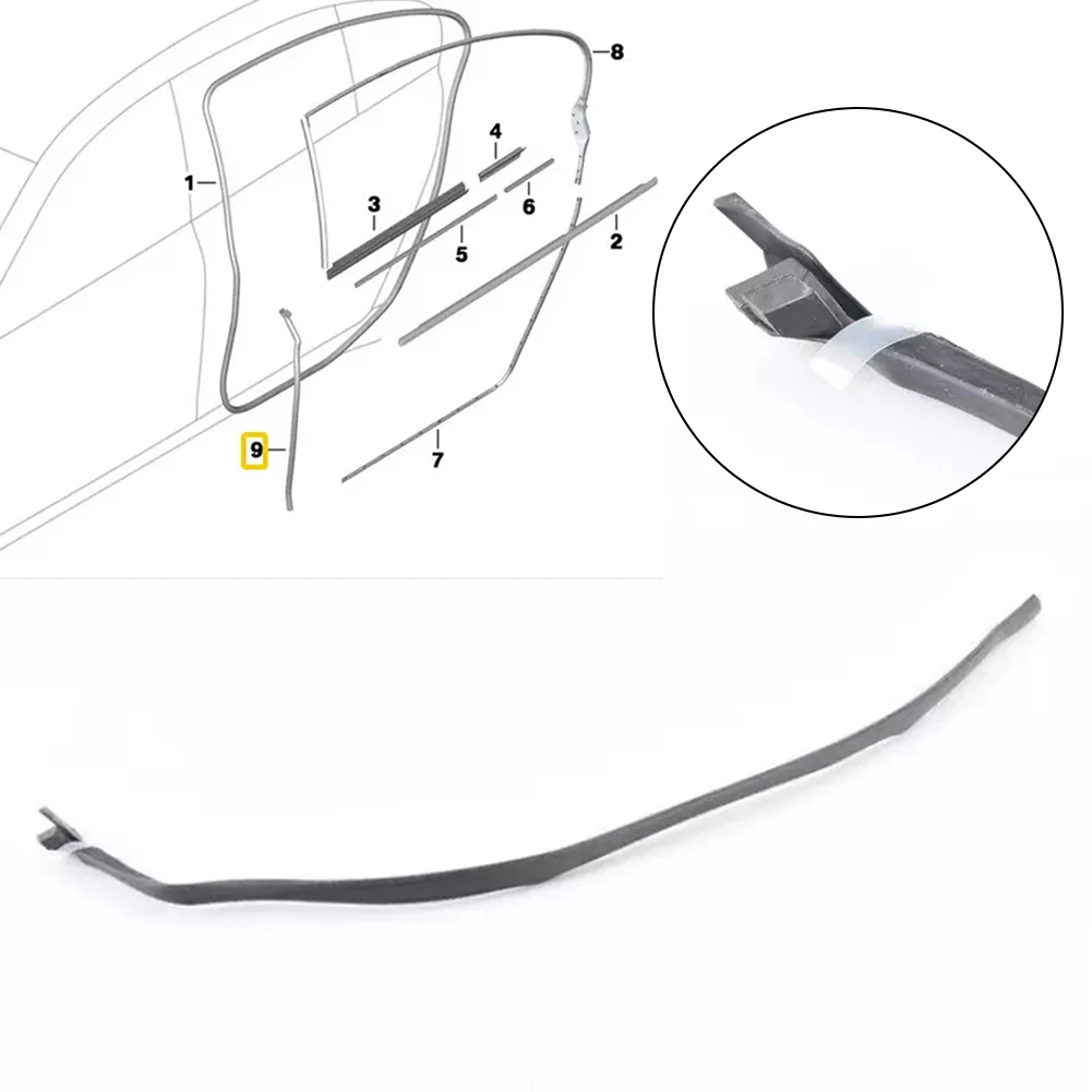 Comprehensive Fitment Replacement Rear Left Door Seal Designed For Specific For BMW Models From Year Range of 2009 2015