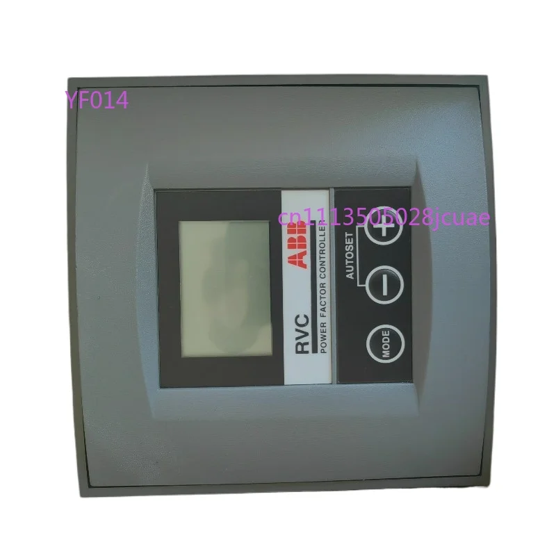 RVC12-1/5A Intelligent Power Factor Compensation Controller, 12-Step 100-440V AC Capacitor Bank Controller for Industrial