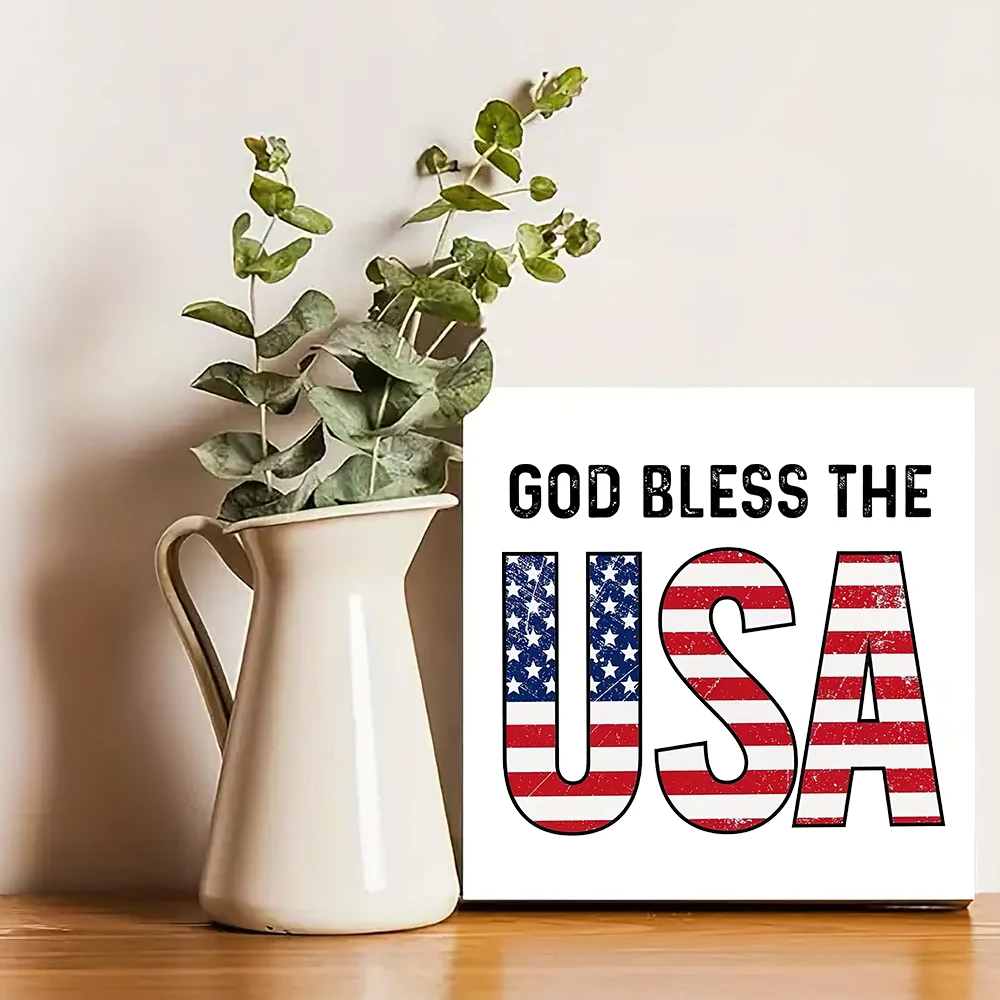 1 Piece God Bless The USA Patr - Office Furniture In Usa review and price