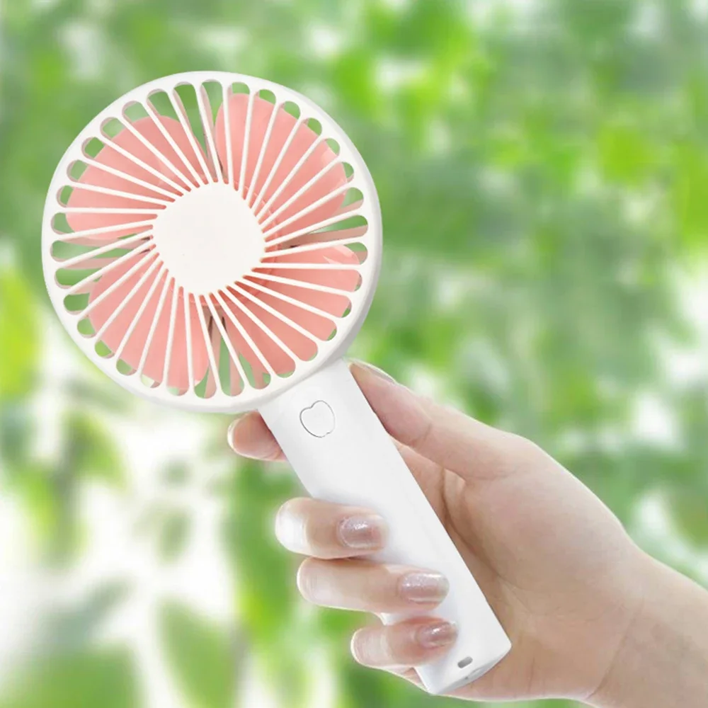 Portable Mini USB Rechargeable Handheld Fan - Silent Pocket Cooling Fans