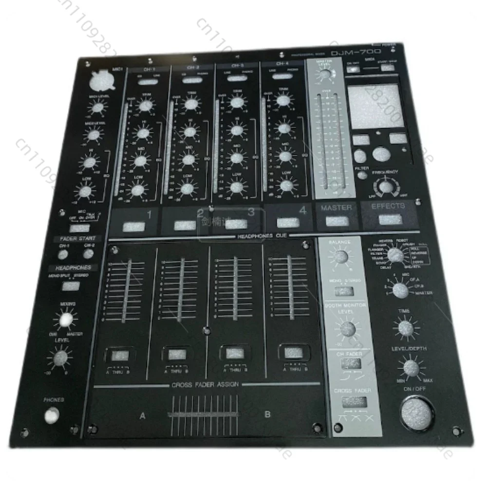 DJM-700 Black Metal Control Faceplate Replacement Panel DNB1153 DNB1155