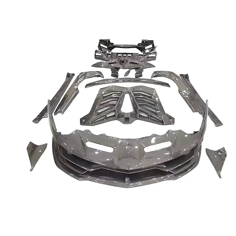 Hot Sale Factory Direct Price Sports Car Parts Carbon Fiber Body Kit Car Rear Bumper Lip for Lamborghini Aventador