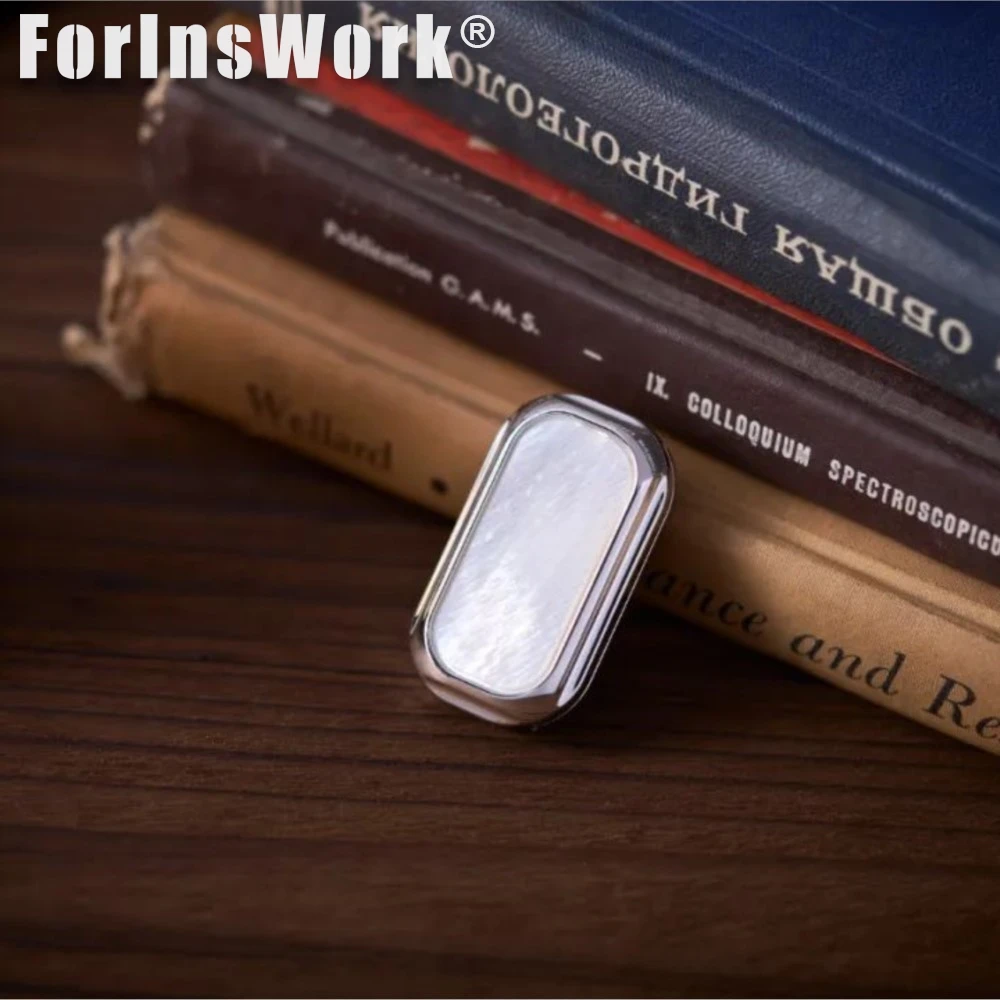 01EDC White Fritillaria Patch Stainless Steel Polished Main Body Mechanical Structure Limited 150pcs