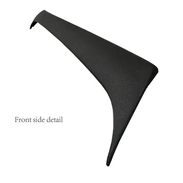 Front Spoiler Fairing Trim Black Color Protective Strip windshield frame JP for Volkswagen VW Golf 1 2 3 Mk1 Jetta GTI GTD