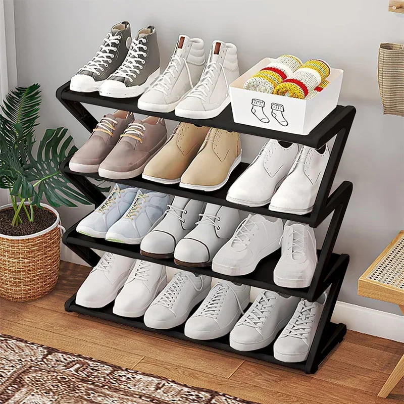 Economical Storage Rack Space Saving Storage Cabinet Simple Multi-layer Quick Assembly Shoe Rack, Home Entrance Dormitory