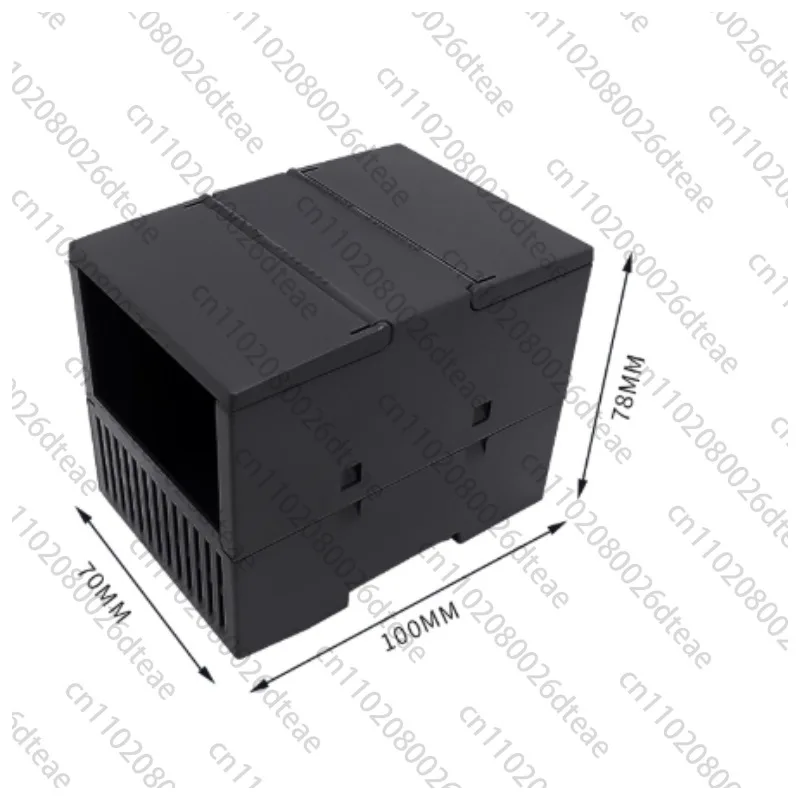 10pc Industrial Control Box Plastic Shell Plastic Shell Expansion Module 100 * 70 * 80MM
