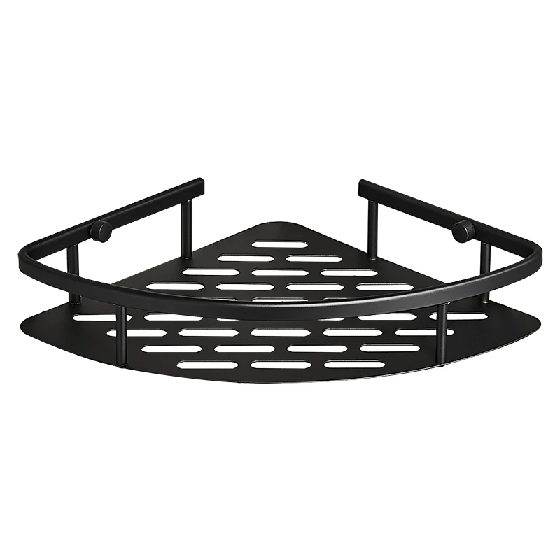 

*Single-layer bathroom rack, bathroom tripod, bathroom corner frame, wall-mounted corner storage and punching