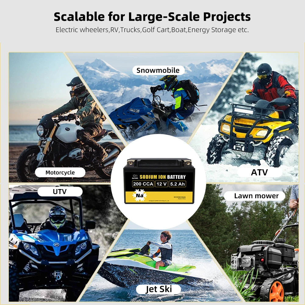 جهاز تشغيل محمول لمبتدئ الدراجات النارية ، بطارية ليثيوم أيون 12 فولت ، 3.9Ah 5.2Ah