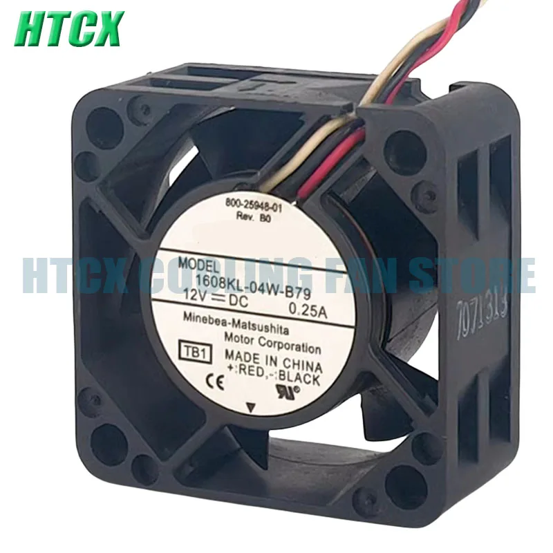 4CM 4020 40*40*20MM DC12V 0.25A Cooler 1608KL-04W-B79 2811 Enterprise Router Cooling Fan