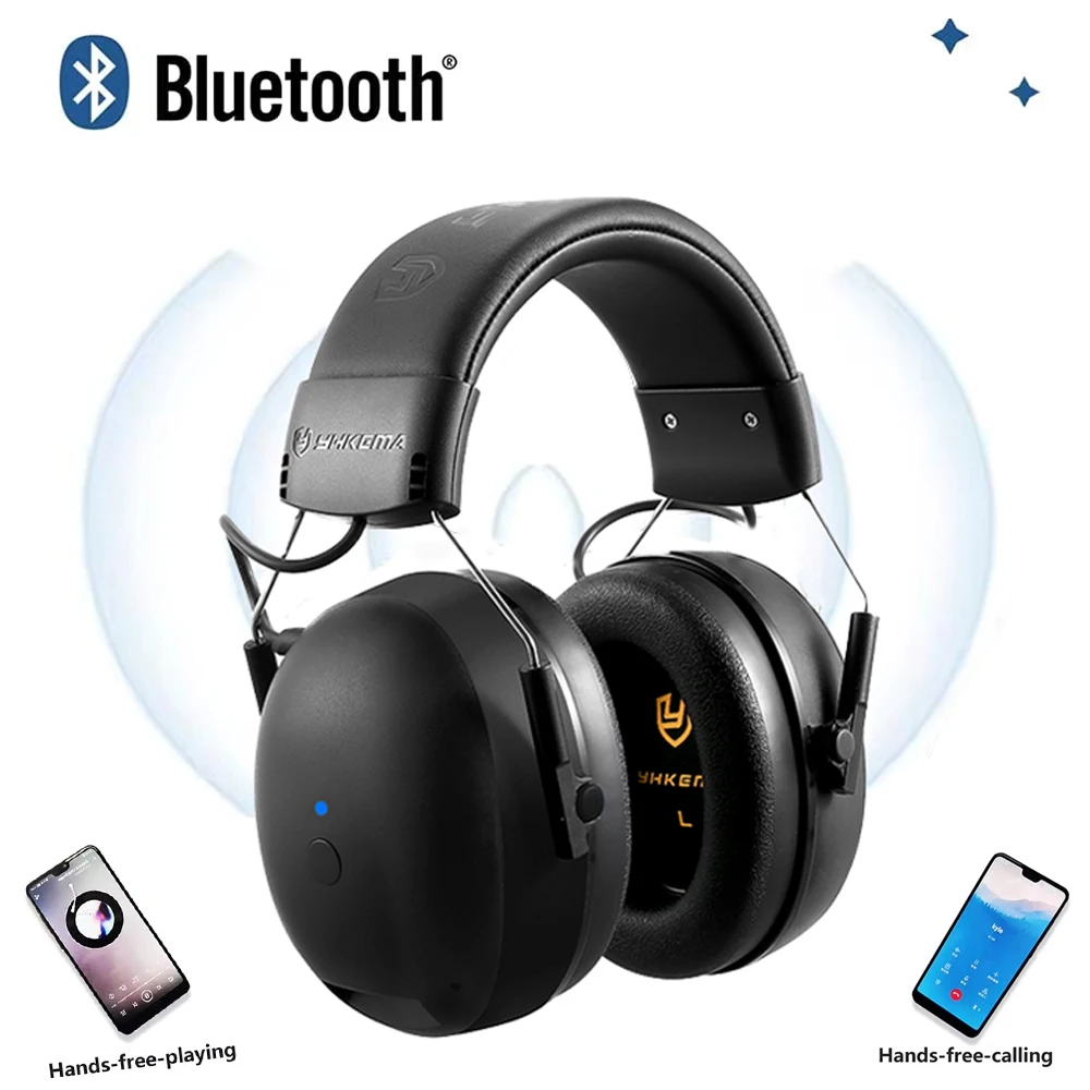 

НОВЫЕ наушники-беруши EB20 с Bluetooth 6.0 и активным шумоподавлением, защита слуха для мастерских, кошения травы, стрельбы