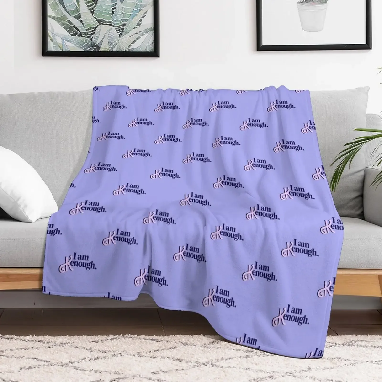 

I Am Kenough Throw Blanket cosplay anime Thins Hair Blankets