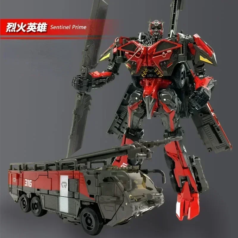 In Stock BAIWEI Transformed Toys Sentinel Prime TW1024 TW-1024 Fire Hero Figure KO SS61 Robot Model Movable Dolls Collection