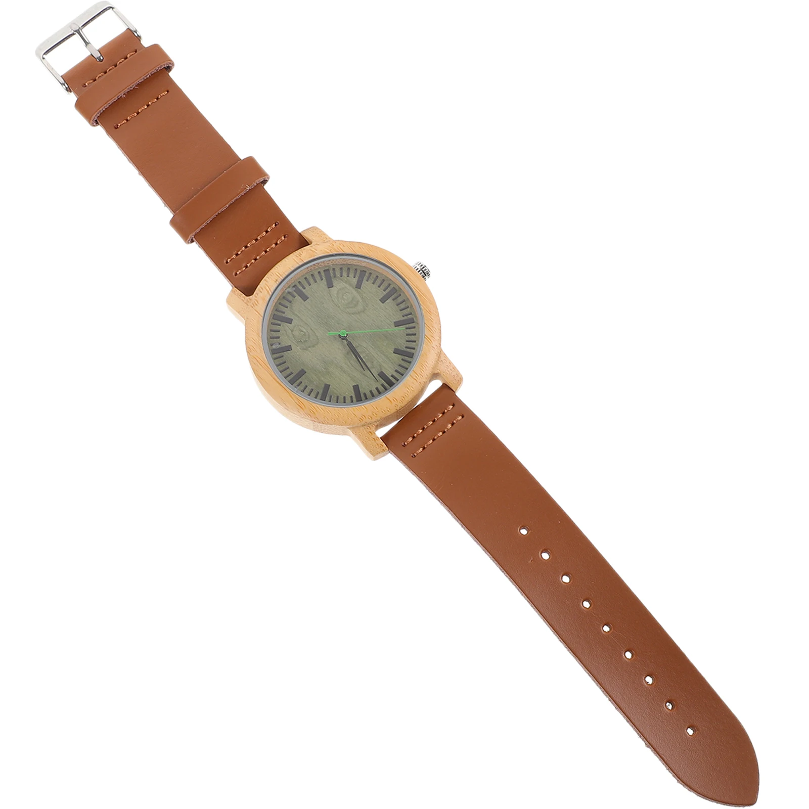 

Bamboo Watch Wood Watches for Men Lightweight Casual Wristwatch Durable Strap Fashion Bamboo Wristwatch Mens Watch