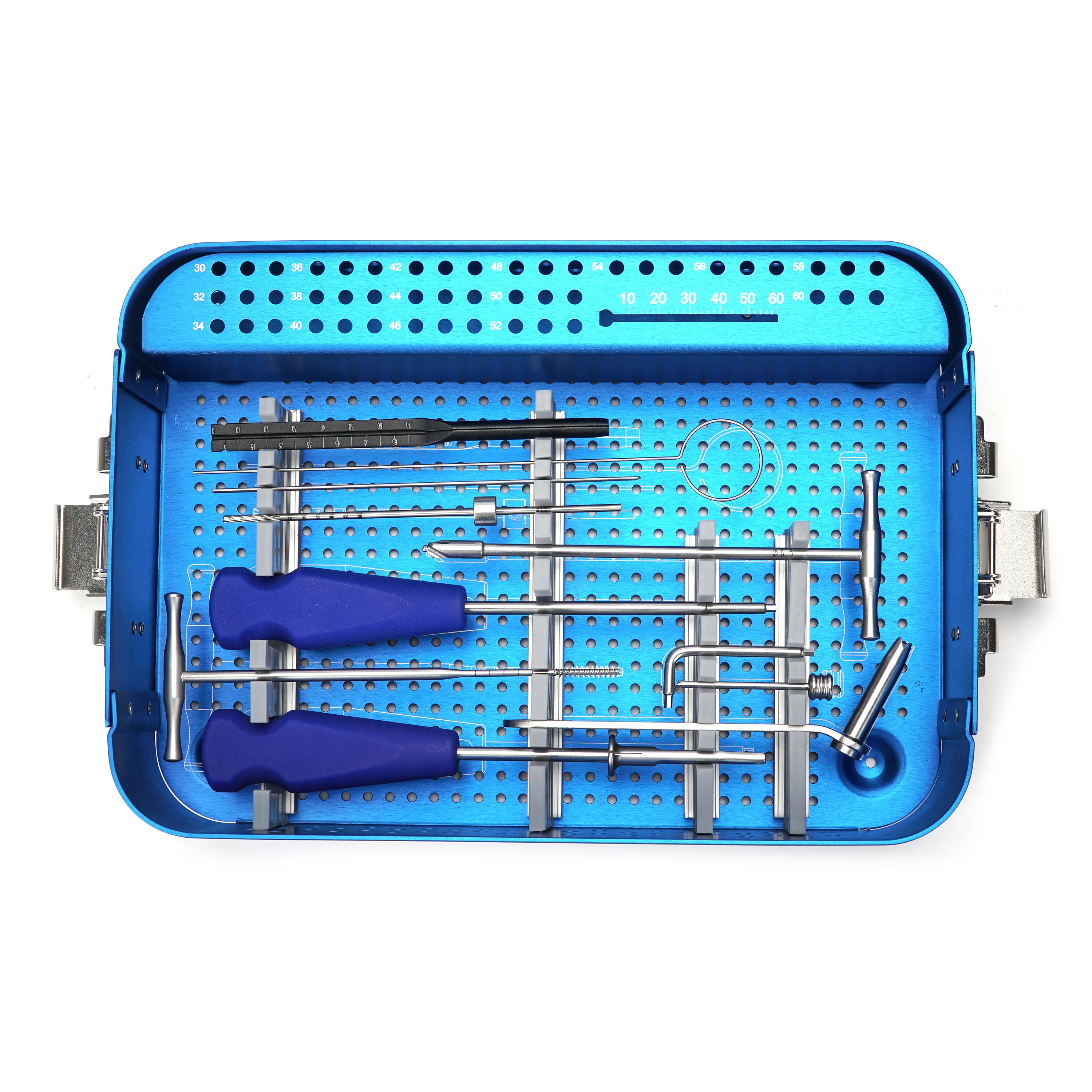 Orthopedic Surgical Instruments Stainless Steel 4.0mm Cannulated screw Instrument Set for Fracture Surgery