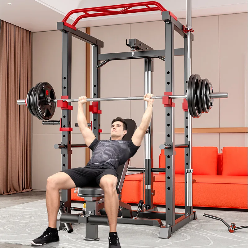 Multifunctional Home Squat Frame Gantry Gym Commercial Fitness Equipment Large Comprehensive Fitness Rack