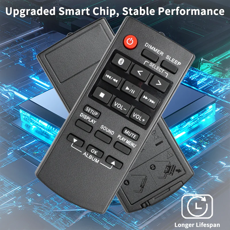 N2QAYB001215 For Panasonic Remote Control Compatible With Panasonic Audio System SC-UA30 SC-TMAX10 SC-TMAX40 SC-UA30E-K SC-UA30G