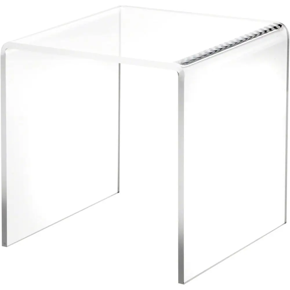 

Transparent Acrylic Cube Stand, 7 High x 7 Wide x 7 Deep (1/4 Thick), Set of 3