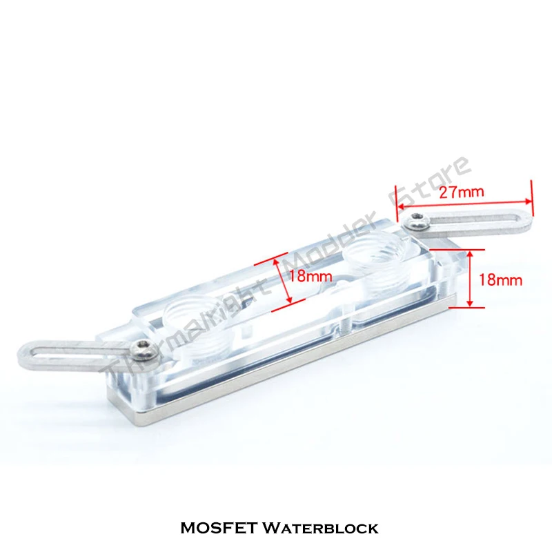 MOD MOSFET PC Radiator ,6CM 8CM 10CM MOS Waterblock For Motherboard Power Supply Graphics Card GPU