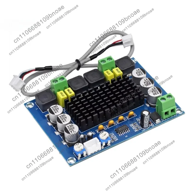 HiFi Grade High-Power Stage Speaker Digital Amplifier Board 2*120W Stereo Dual-Channel Audio Amplifier Module