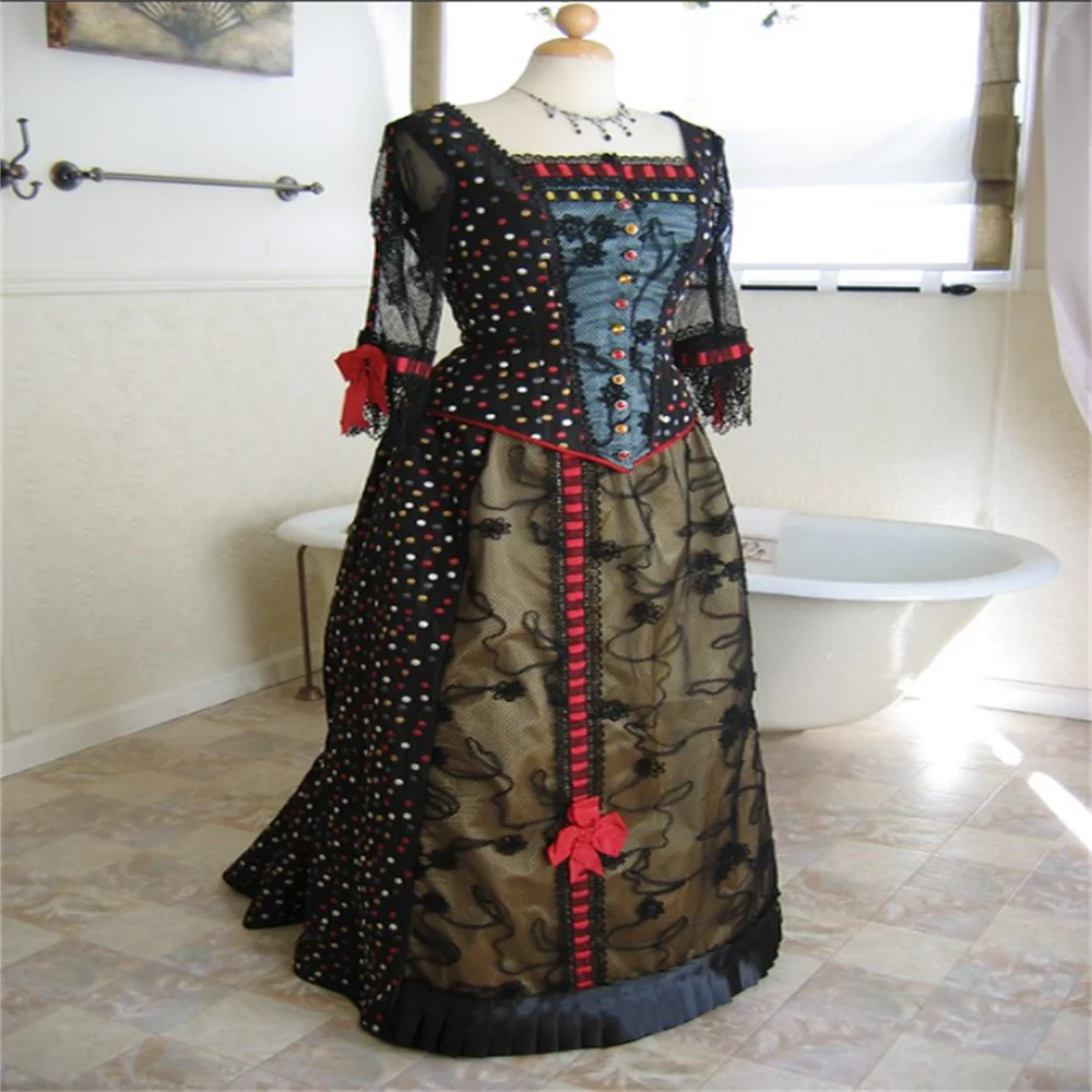 

1870s Victorian Edwardian Duchess Afternoon Walking Dress Gothic Steampunk Bustle Ball Gown