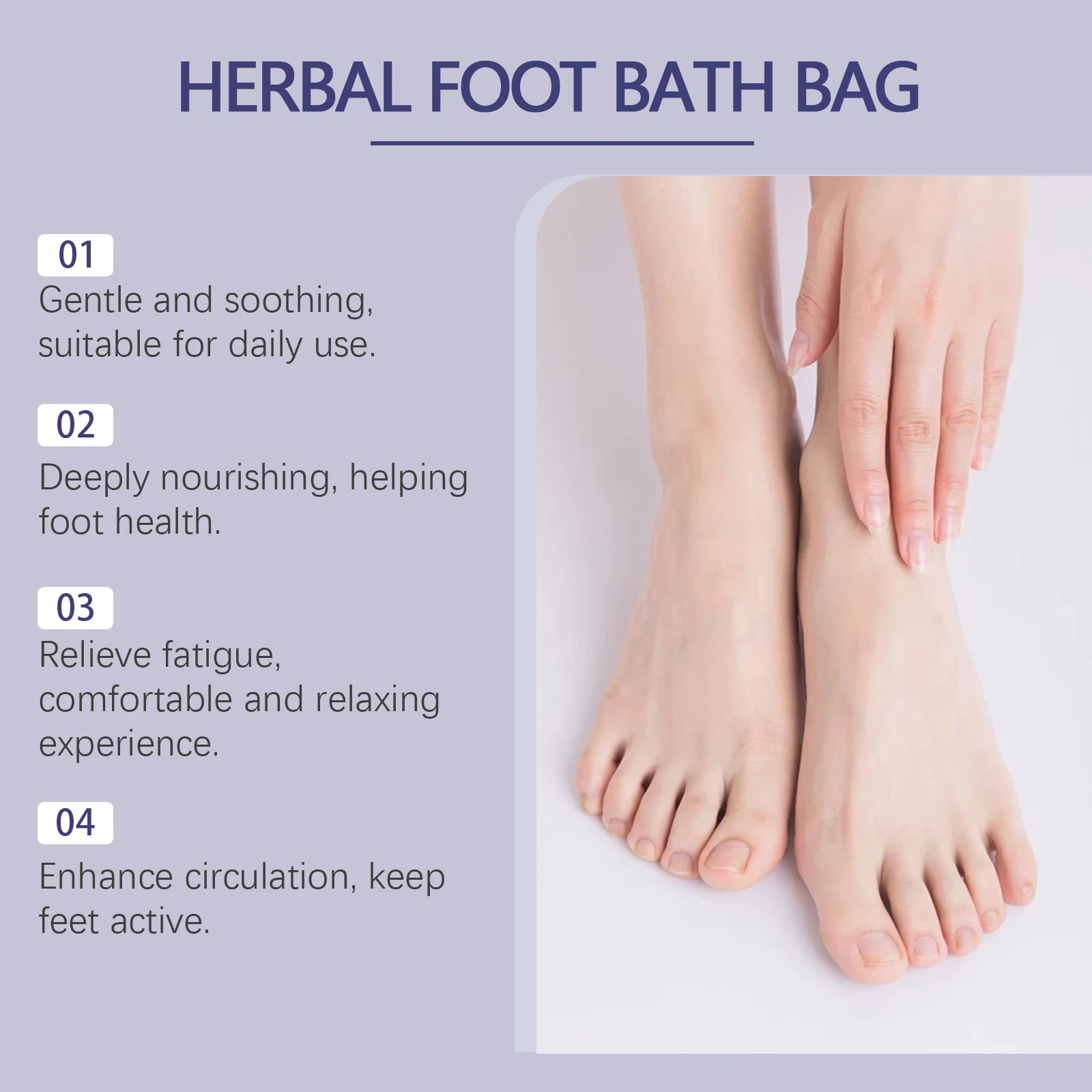 Chinese Medicine Foot Bath Bag Relieve Stress Anxiety Remove Dampness Detoxify Cure Insomnia Help Sleep Relaxing Body Foot Soak