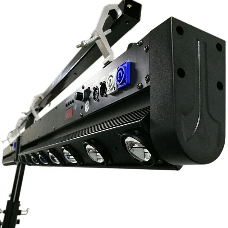 

TIITEE Disco Dj 8X10W RGBW 8 Eyes Beam Bar Led Moving Head Laser Beam Light Nightclub Pixel Control DMX 4IN1 LED Moving Head Bar