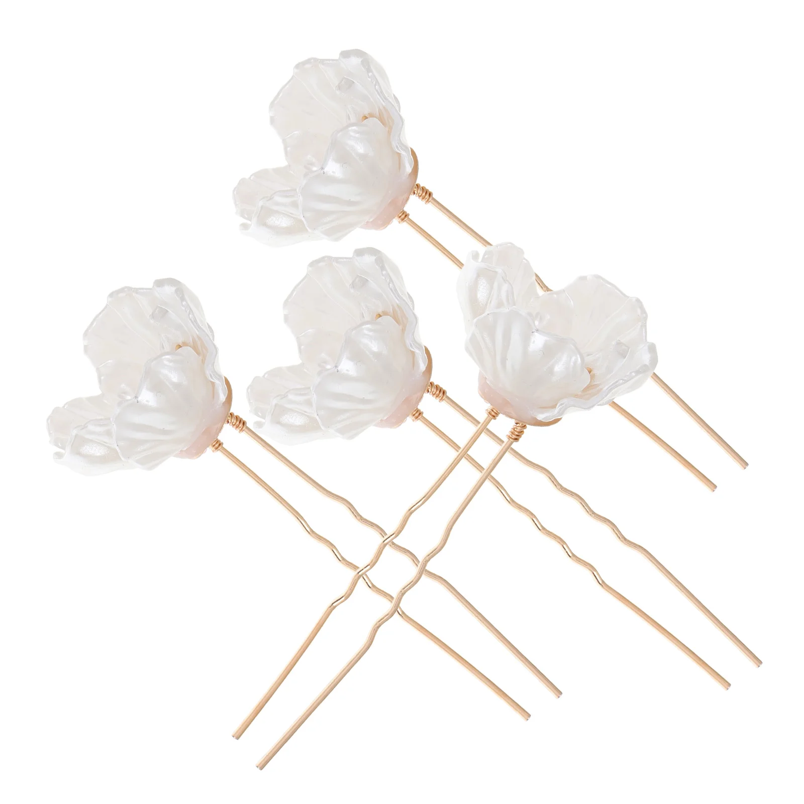 

4 Pcs Girl Hair Accessories Accessory Gift Female Headwear Retro Hairpin Simple Chopsticks Costume