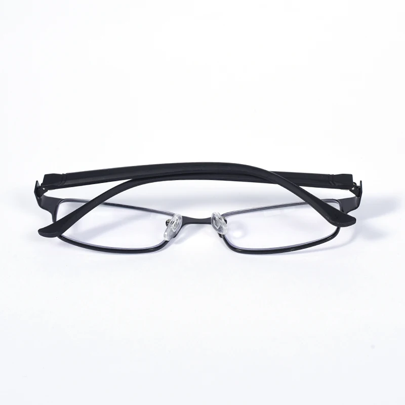 0 neue Edelstahl Männer Business Lesebrille Für Reader Herren Anti Blau Licht Presbyopie Brille + 125 + 175 + 225 + 275 + 350 + 4 – Detail 19