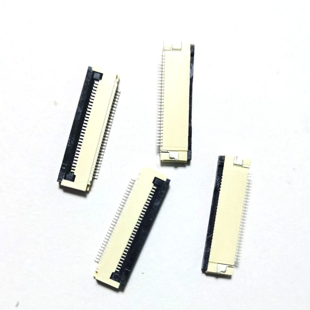 FFC Socket FPC Connector 28P 30P 32P 34P 36P 38P 40Pin Flip Cover Contact with a Spacing of 0.5MM