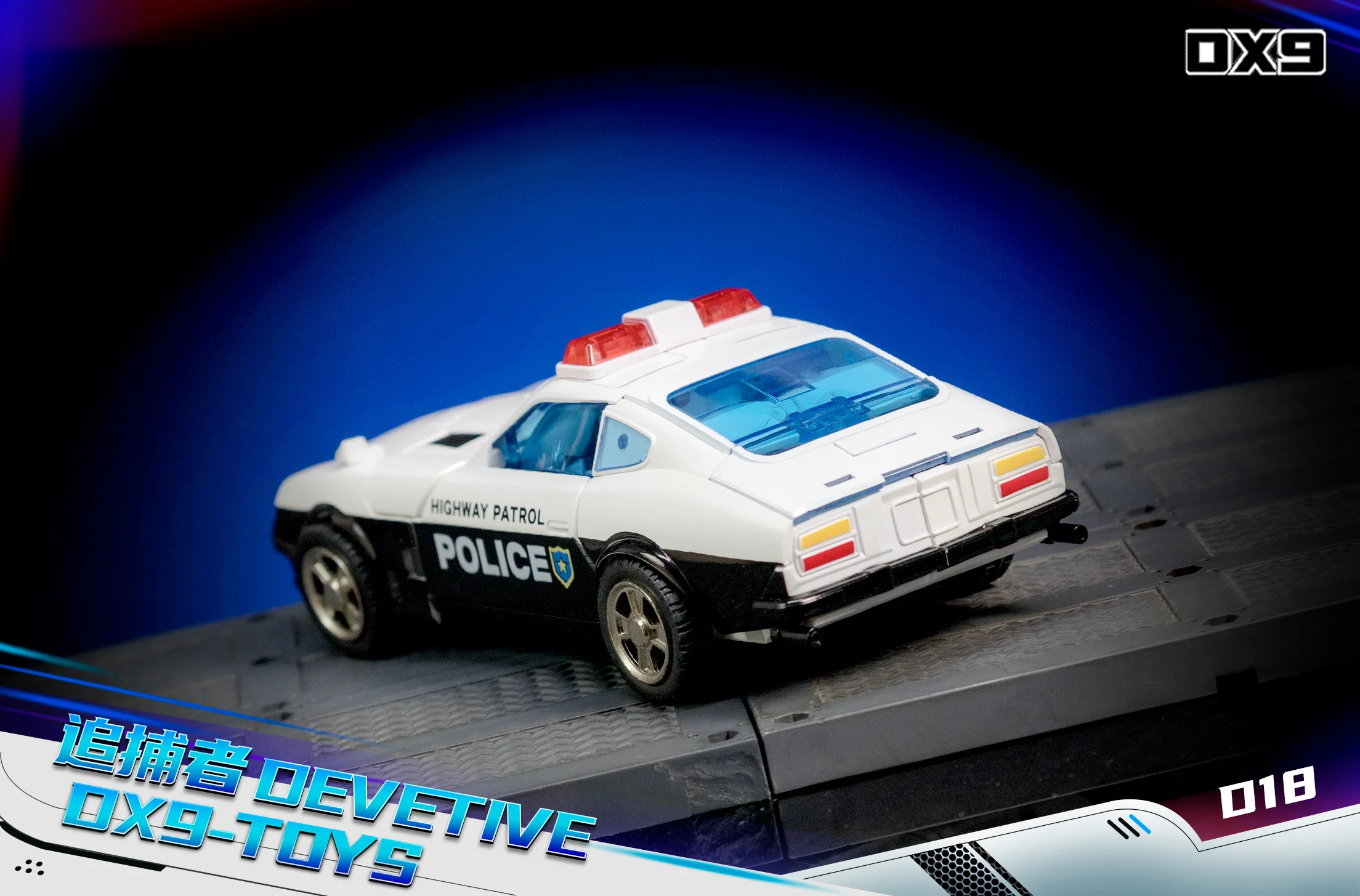 Transformation DX9 Toys D18 D-18 16.7CM Prowl Action Figures Toy Gift Collectio