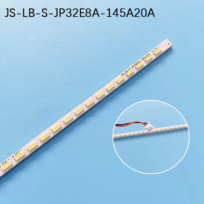 New TV's LED Lamp Bars FOR JS-LB-S-JP32E8A-145A20A Simply Syled3215  For Shivaki STV-32LED12  70LED  400MM  3V