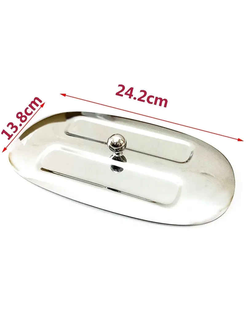 Stainless steel dust cover lid For SMEG TSF01 bread machine replacement cover lid