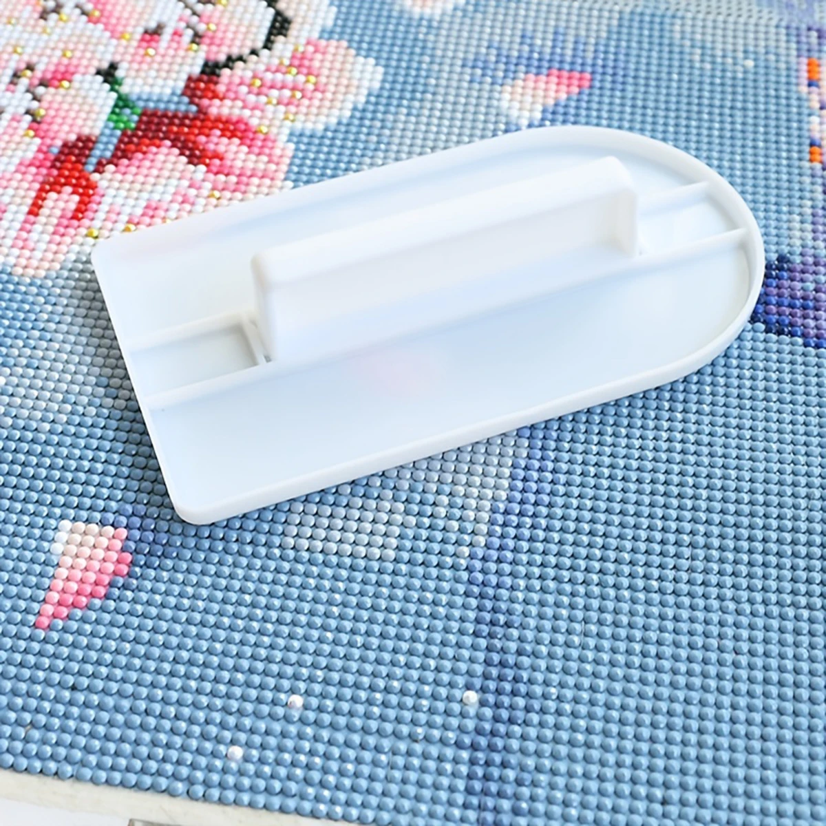 1pc Diamond Embroidery Reinforcement Press Plate Solid Color Diamond Painting Press Drill Convenient Prill Press Point Tool