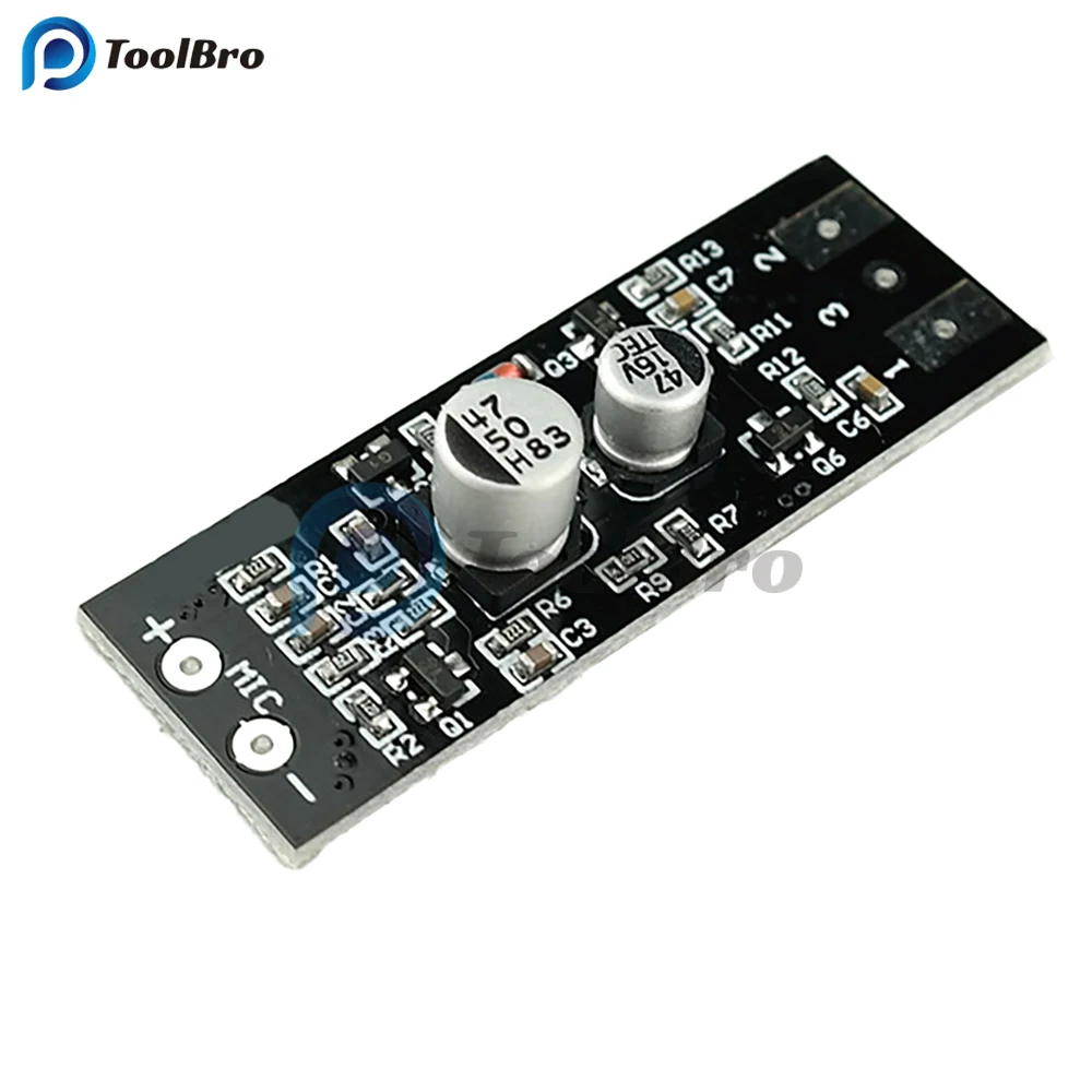 15-48V Phantom Power Electret Condenser Microphone Amplifier Board for K Song Recording Conference Speech 125db